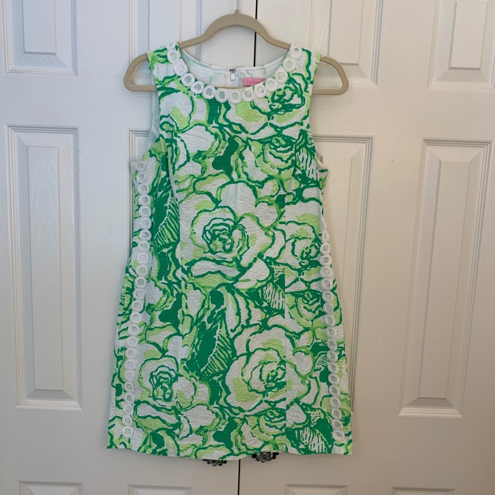 Lilly Pulitzer Mila Lace Detail Shift Dress